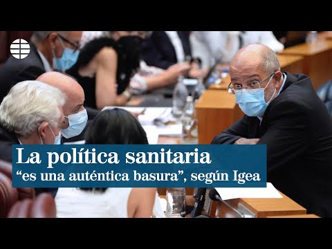 Igea califica de puñetera vergüenza el modo de hacer política sanitaria en España
