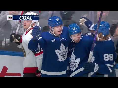 Maple Leafs erupt for 3 goals in 3 minutes