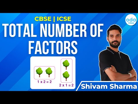 Total Number of Factors | CBSE | ICSE | Shivam Sir