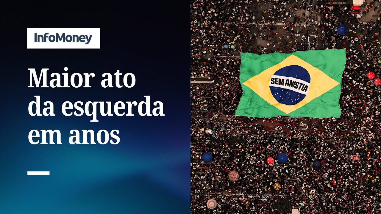 SP reúne 42 mil em ato contra PEC da Blindagem e anistia, diz USP | InfoMoney News