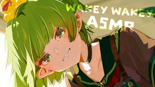 【ASMR】Your senpai wakes you up!