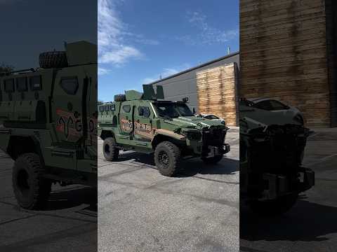 @GOATTactical  visited us today #bakcoulife #armoredvehicle #goattactical #cod #battlefield #ebike