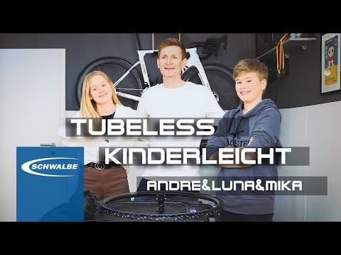 „Kinderleichte“ Tubeless-Montage mit André Greipel, Luna und Mika