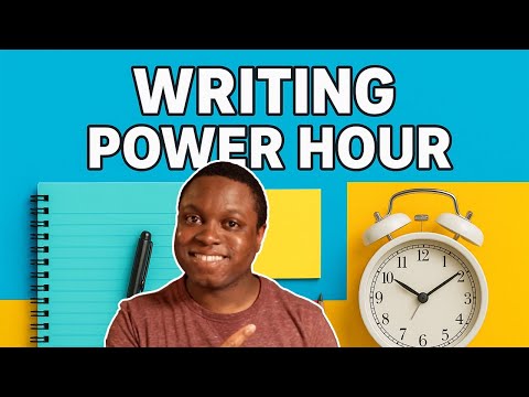 Writing Power Hour - 5/2/26 - BEAST MODE KICKOFF!!!