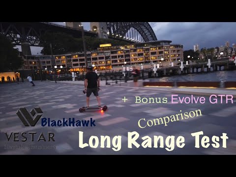 BlackHawk All-Terrain 4,000w - Long Range Distance Test - Andrew Penman EBoard Reviews- Vlog No.147