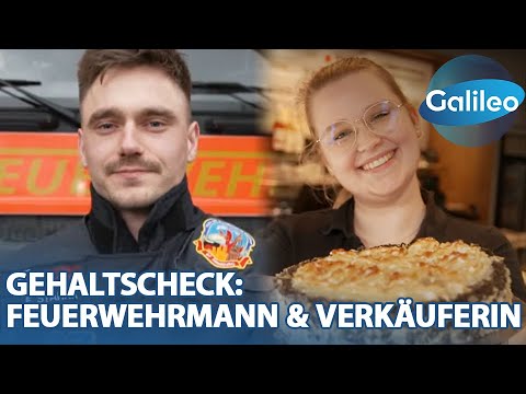 Was bleibt am Ende des Monats übrig? Feuerwehrmann vs. Bäckereiverkäuferin