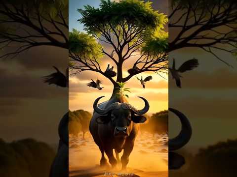 Selfless Bufollowd sacrifies it's life to make desrt 💚 💚 💚 🦬