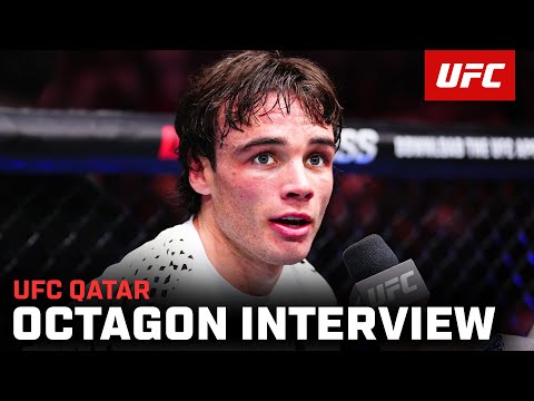 What The F*ck Was That First Round? | Luke Riley Octagon Interview | UFC Qatar