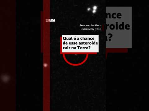 O asteroide que tem chance de se chocar com a Terra em alguns anos #bbcnewsbrasil