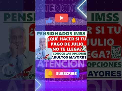 ¡MUCHA ATENCIÓN PENSIONADOS DEL IMSS!  ESTO ES LO QUE HARÁN EN CASO DE NO RECIBIR SU DEPOSITO