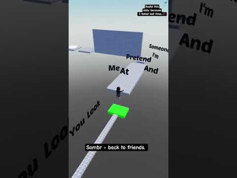 Sombr - back to friends •  #roblox #viralmusic #fypシ゚viral #Sombr #lyrics #yt game:  lost in lyrics