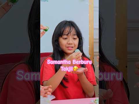 SAMANTHA BERBURU TAKJIL APA YA DI BULAN PUASA? 😍 #samantha #viralvideo #trending #fakesituation