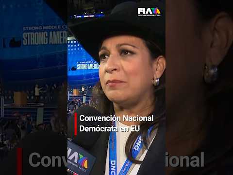 Delegados en EU dan razones para elegir a Kamala Harris.