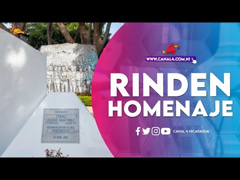 Juventud Sandinista 19 de Julio rinde homenaje a los Comandantes Tomás Borge y Fidel Castro