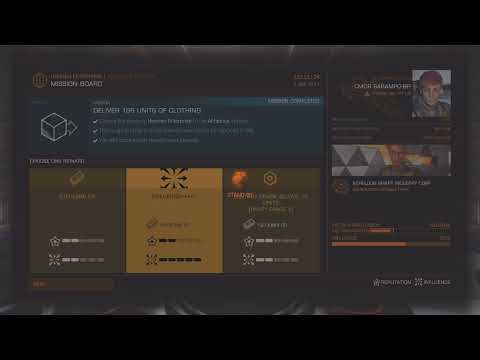 Elite Dangerous Crashing When Completing a Mission.