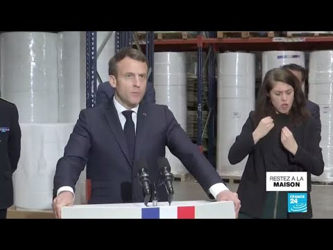 Coronavirus : Macron veut rebâtir l'indépendance de la France sur les produits de première nécessité