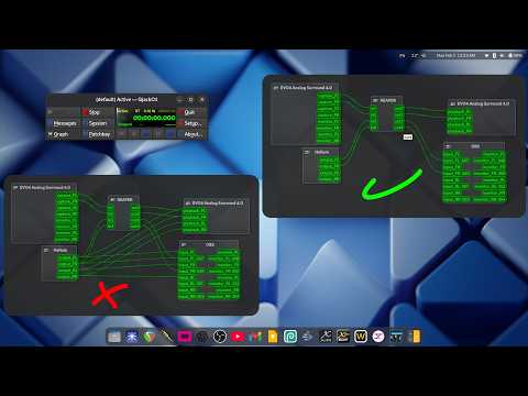 Browser and OBS not patching correctly in jack? here's the fix