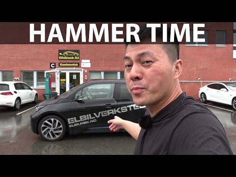 Picking up BMW i3 33 kWh at Elbilmek