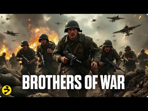 BROTHERS OF WAR | Full Movie | A Gritty WWII Drama for Fans of Fury & Dunkirk