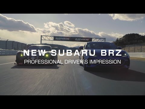 SUBARU BRZ PROFESSIONAL DRIVER'S IMPRESSION