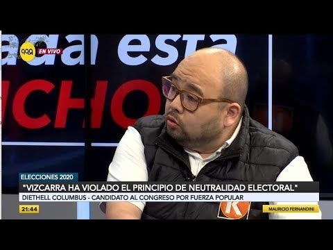 ELECCIONES 2020: Vizcarra ha violado el principio de neutralidad electoral