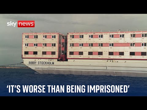 Bibby Stockholm: Government contract ends for controversial asylum barge