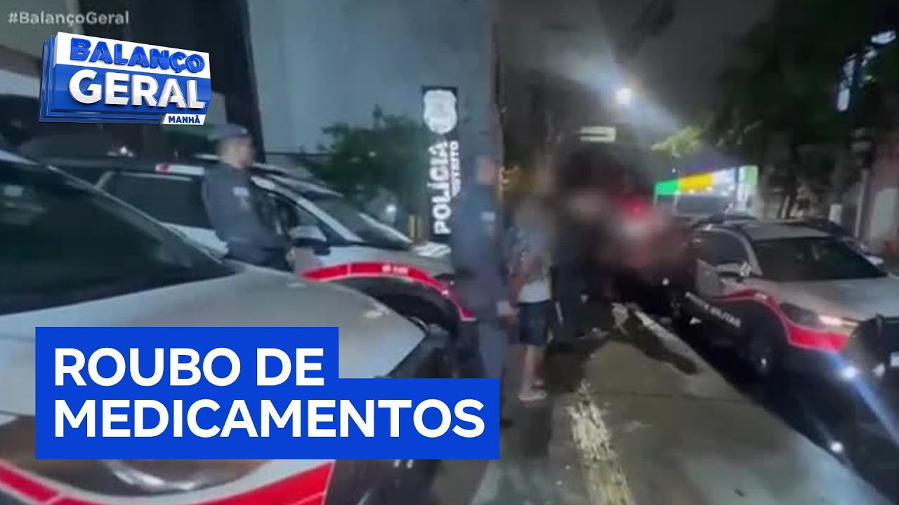 Quatro menores são apreendidos após roubo em farmácia na zona oeste de São Paulo TV Online Quatro menores são apreendidos após roubo em farmácia na zona oeste de São Paulo
