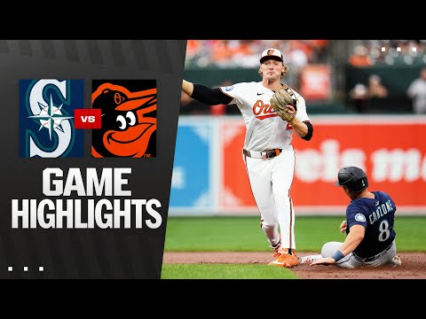 Mariners vs. Orioles Game Highlights (8/12/25) | MLB Highlights