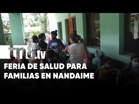 MINSA realiza mega feria de salud para pobladores en Nandaime - Nicaragua