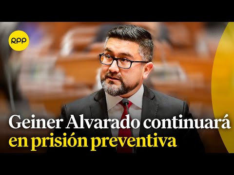 El exministro Geiner Alvarado continuará en prisión preventiva