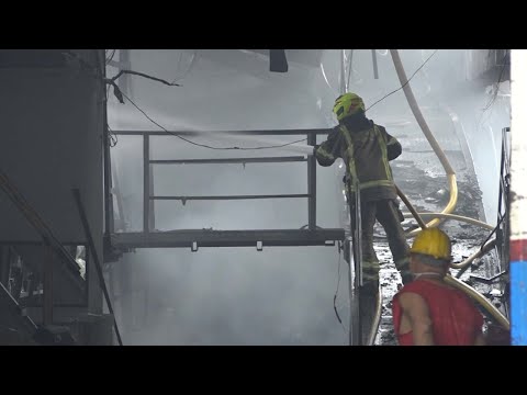 Incendio consumió una vivienda en Aranjuez