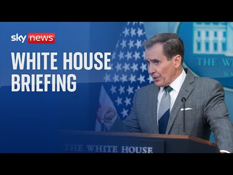 Watch White House Briefing: Iran's claim of advanced warning 'categorically false'