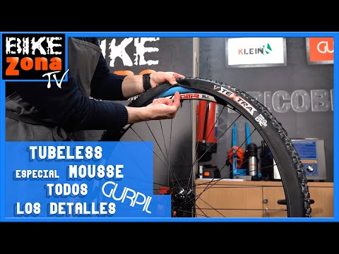 Montaje de válvulas Tubeless especial MOUSSE  ¡Revolucionarias! BricoBike te guía en la instalación