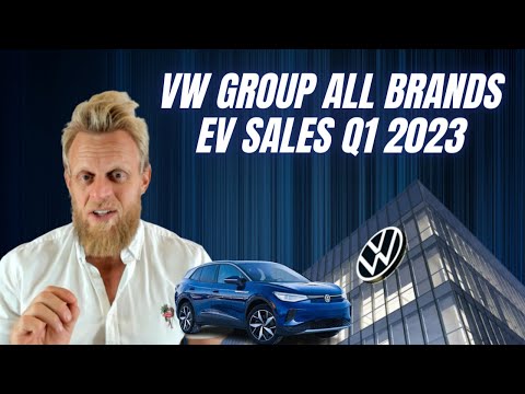 VW increase ELECTRIC car sales worldwide by 44% in Q1 2023
