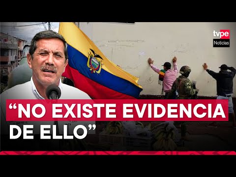 No existe evidencia de que armamento usado en Ecuador sea de FF.AA. peruanas, señala el Mindef