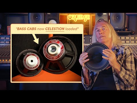 Orange OBC Bass Cabs Now Celestion Loaded - Featuring Ade Emsley