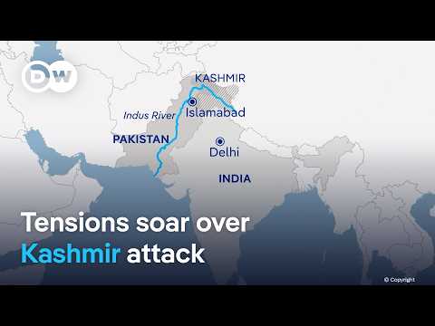 India threatens to block water supply, after dozens of civilians killed in Kashmir attack | DW News