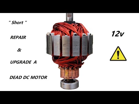 Big DC Motor Speed Upgrade with Armature Winding