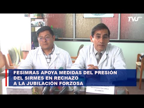FESIMRAS apoya medidas del presión del SIRMES en rechazo a la jubilación forzosa