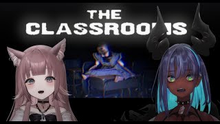 【The Classrooms】2人でならホラーもいけるはず【#辰沼ディア #雨霧リアン】