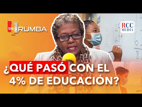 ¿Qué pasó con el 4% de educación Patricia Arache