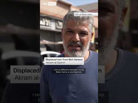 Gazans react with indifference to Trump's election.