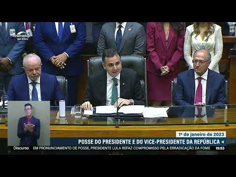 Pacheco destaca força da democracia brasileira na cerimônia de posse presidencial
