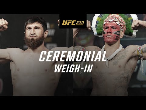 UFC 320: Ceremonial Weigh-In