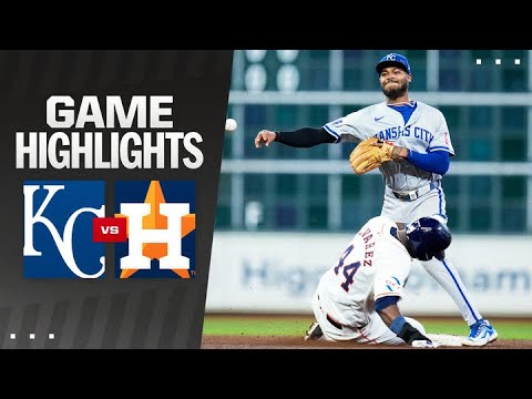 Royals vs. Astros Game Highlights (8/31/24) | MLB Highlights