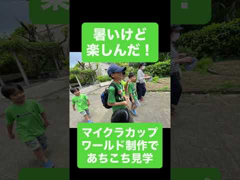 マイクラカップのワールド制作であちこち見学