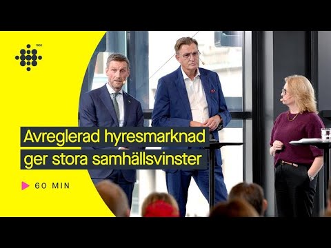 Rapportlansering: Hyresregleringens effekter på bostadsmarknad och hushåll