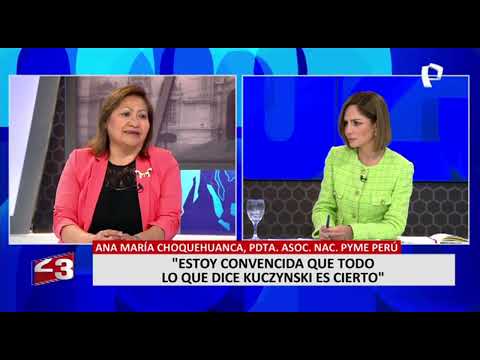 Ana María Choquehuanca: Para mí Vizcarra sí traicionó a Pedro Pablo Kuczynski