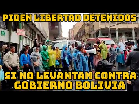 PROTESTAS DESDE LA PAZ BOLIVIA Y DENUNCIAN COMUNIDAD INTERNACIONAL LA PERSECUCIÓN POLITICA GOBIERNO