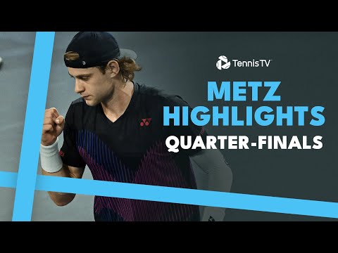 Bergs Battles Norrie; Michelsen Faces Bu | Metz 2024 Quarter-Final Highlights